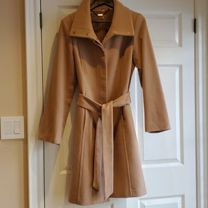 Caramel car coat
